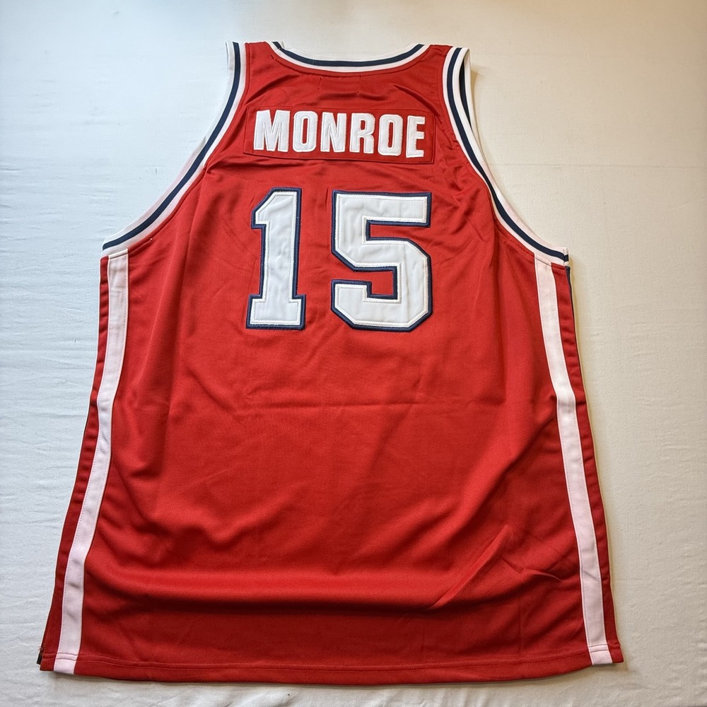 NY Knicks Earl Monroe Hardwood Legends Jersey Mens 4XL Winston Salem State NEW - Picture 2 of 6
